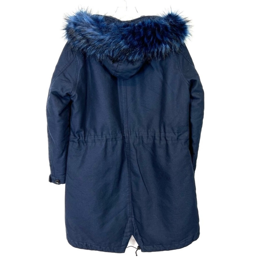 G-Star NWOT Rovic Boyfriend padded parka coat navy S - Picture 3 of 15